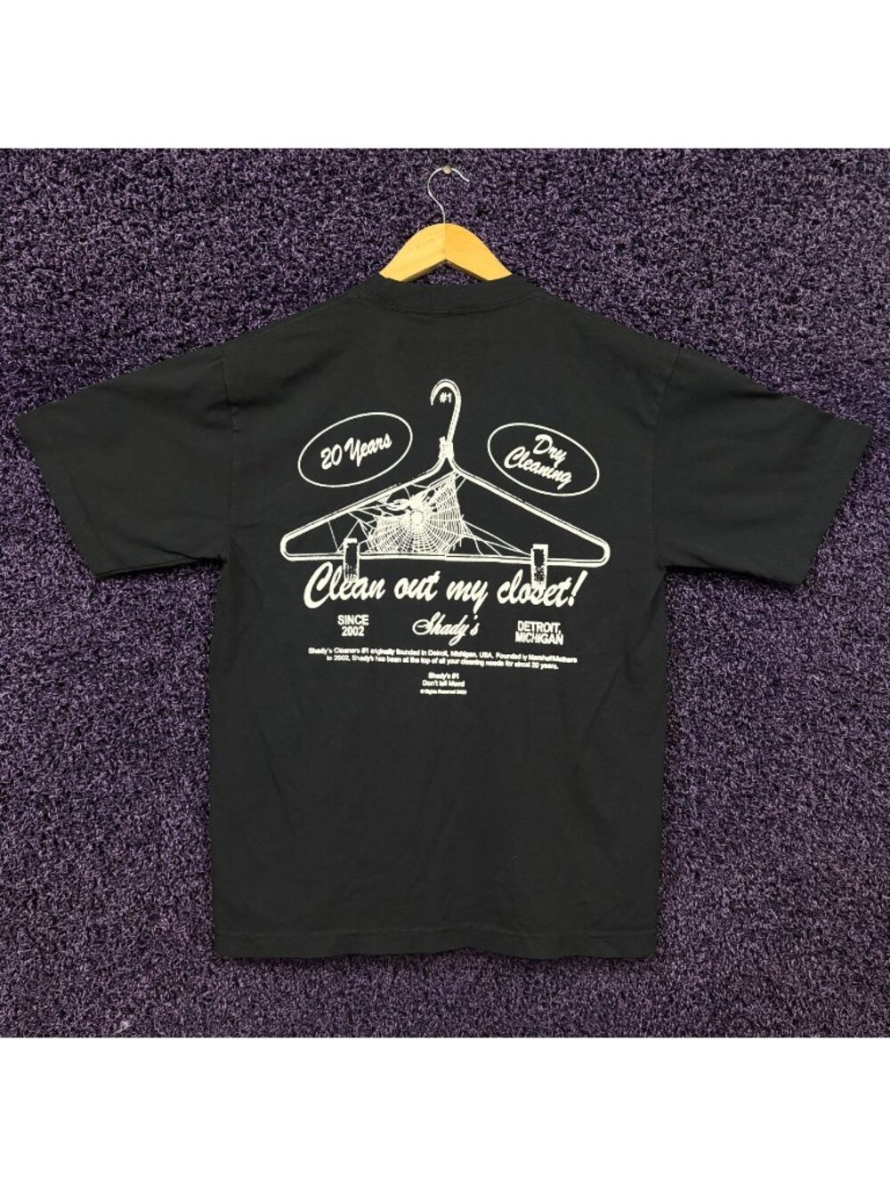 Eminem Shadys Dry Cleaners Cleaning Out My Closet T-Shirt S